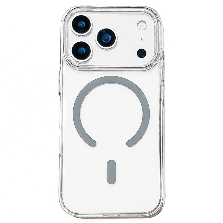 iPhone 17 Pro Max Mobilskal MagSafe TPU + PC - Grå | 2353 | AlltMobil