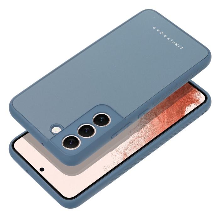 Roar - Roar Matte Glass Skal för Samsung Galaxy S22+ blå