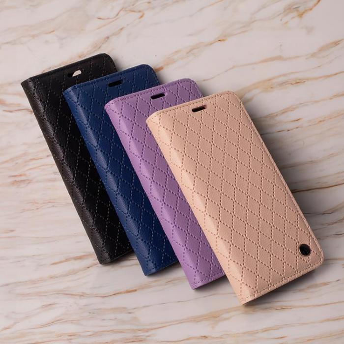 OEM - iPhone 16 Plånboksfodral Smart Caro - Lila