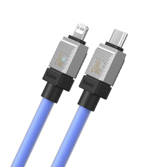BASEUS - Baseus USB-C till Lightning kabel 20W 2m CoolPlay - Blå