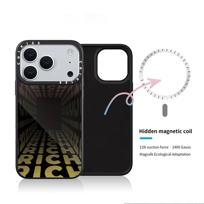 A-One Brand - iPhone 17 Pro Mobilskal MagSafe Aluminium Silikon