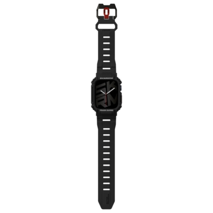 Skinarma - Skinarma 2in1 Apple Watch (44/45mm) Armband + Skal Mecha - Svart