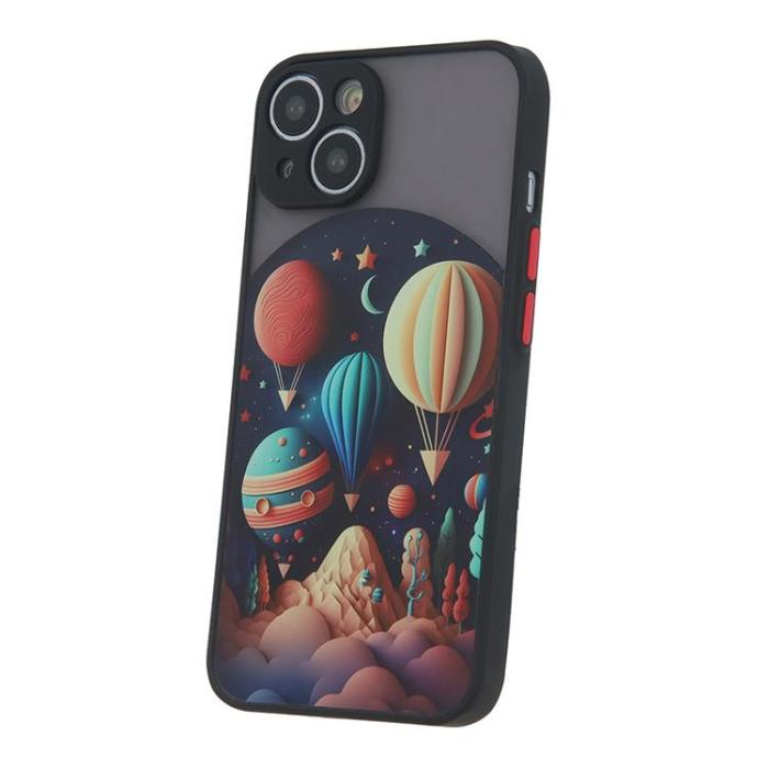 OEM - iPhone 12 Mobilskal Ultra Trendy Travel - Svart