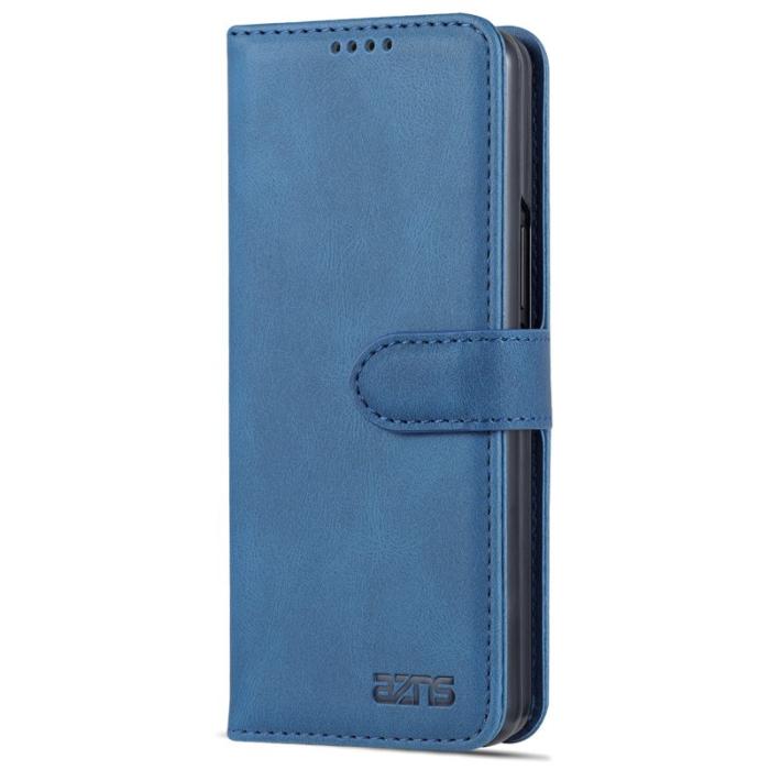 AZNS - AZNS Samsung Galaxy Z Fold3 Plånboksfodral Konstläder - Blå