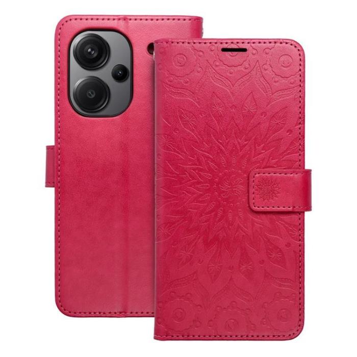 OEM - Xiaomi Redmi Note 13 Pro Plus Plånboksfodral Mezzo - Magenta