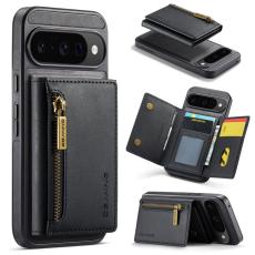 DG.MING - DG.MING Konstl&auml;der Pl&aring;nboksfodral f&ouml;r Google Pixel 10 Pro - Svart