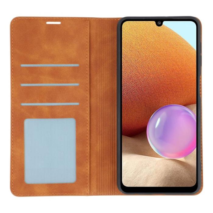 FORWENW - FORWENW Fantasy Series Plånboksfodral för Samsung Galaxy A32 5G Konstläder Blå