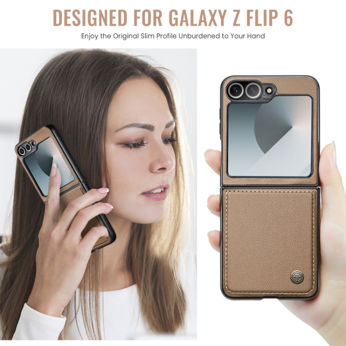 Caseme - CASEME Galaxy Z Flip 7 FE Mobilskal RFID Blocking Glossy 023