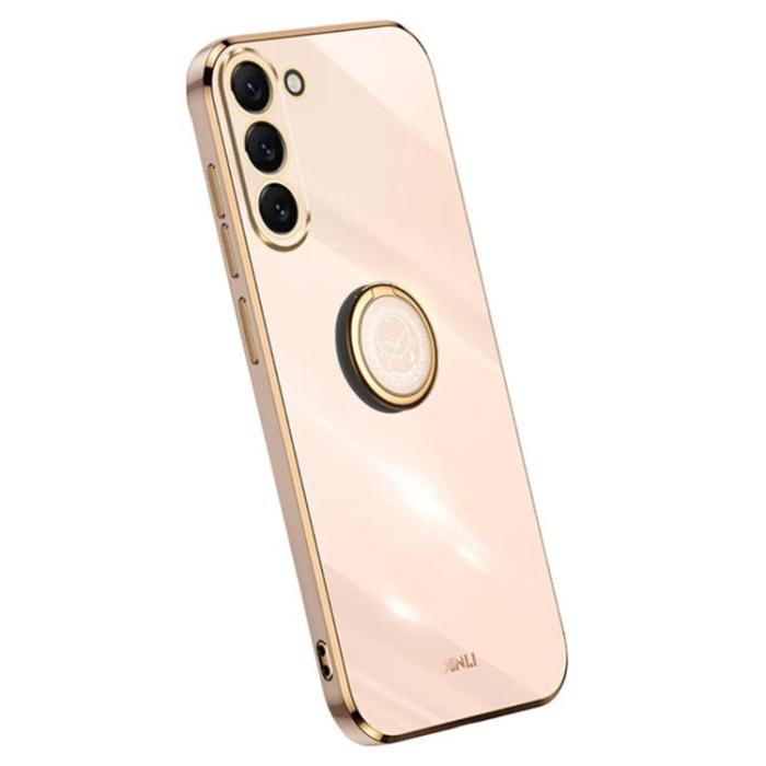 Taltech - Galaxy S24 Mobilskal Ringhållare XINLI - Rosa