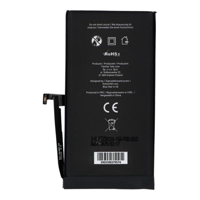 Blue Star - Blue Star iPhone 15 Batteri 3349 mAh HQ