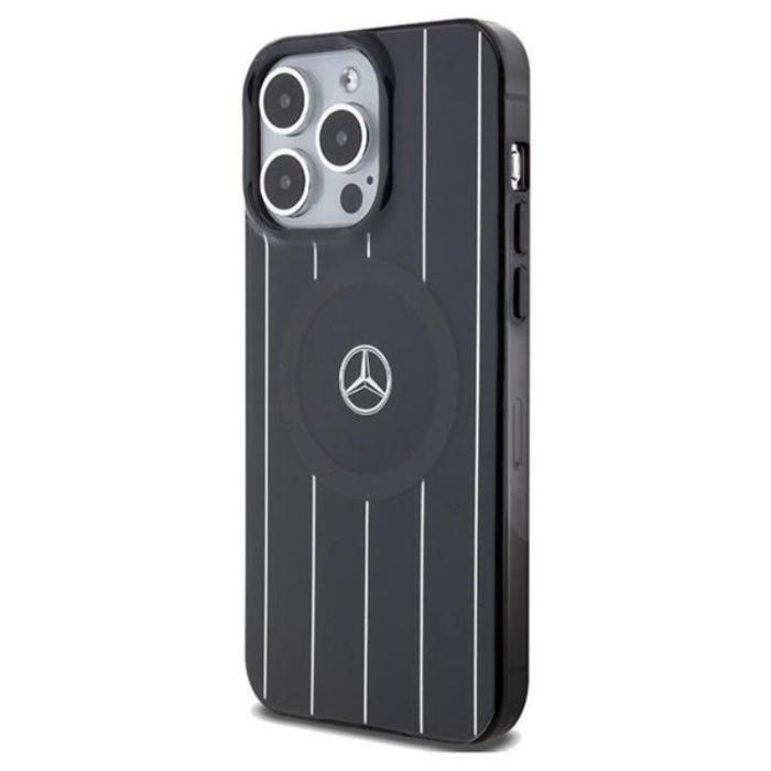 Mercedes - Mercedes iPhone 15 Pro Mobilskal MagSafe Double Layer Crossed Lines