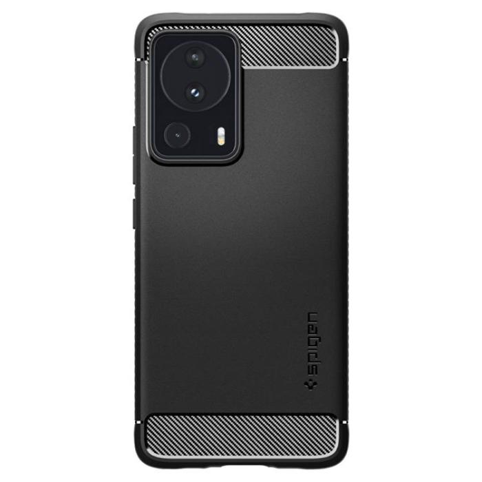 Spigen - Spigen Xiaomi 13 Lite Mobilskal Rugged Armor - Matte Svart