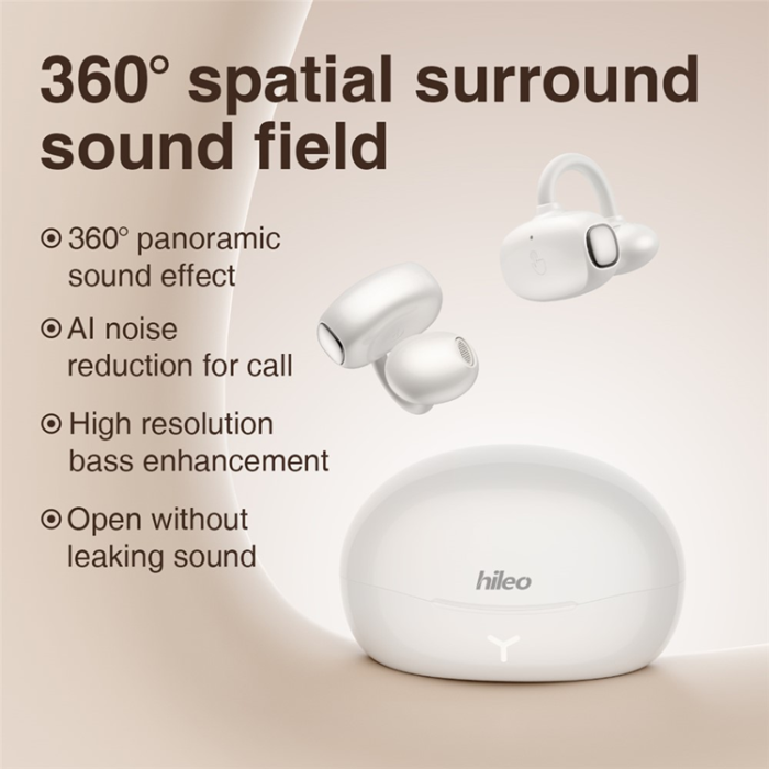 HILEO - HILEO Trådlösa Hörlurar Bluetooth In-ear ENC Stereo Hi85
