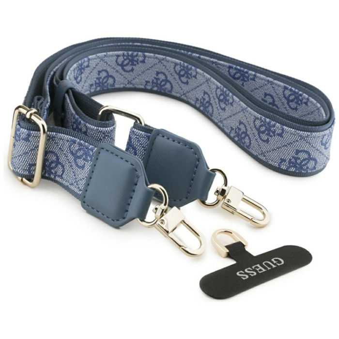 Guess - Guess iPhone 17 Mobilskal MagSafe 4G Strass Logo & Big Strap