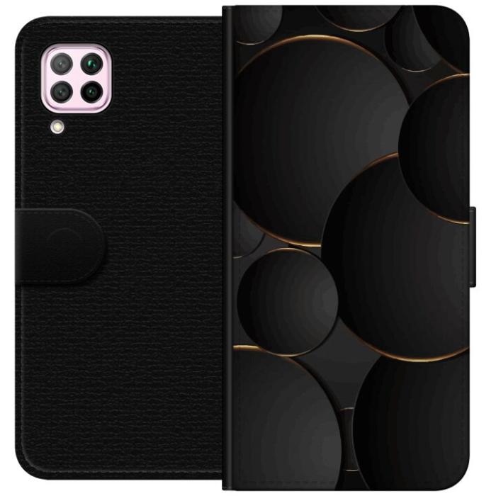 iSecrets - Plånboksfodral till Huawei P40 lite med Lyxig Cirklar