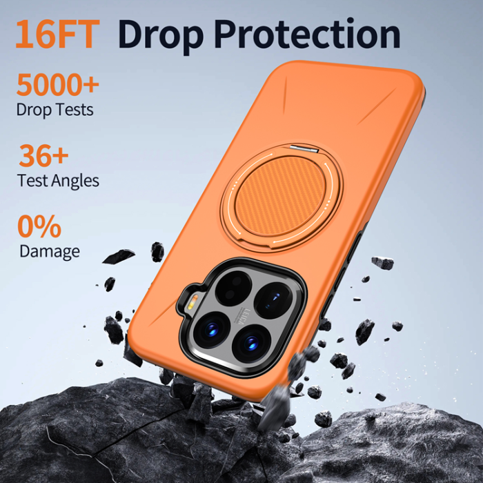 A-One Brand - Xiaomi 15T Pro Mobilskal Magsafe Rotating Kickstand TPU + PC