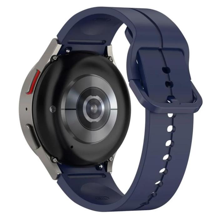 Taltech - Galaxy Watch 6/6 Classic (44/40/47/43mm) Armband - Midnattsblå