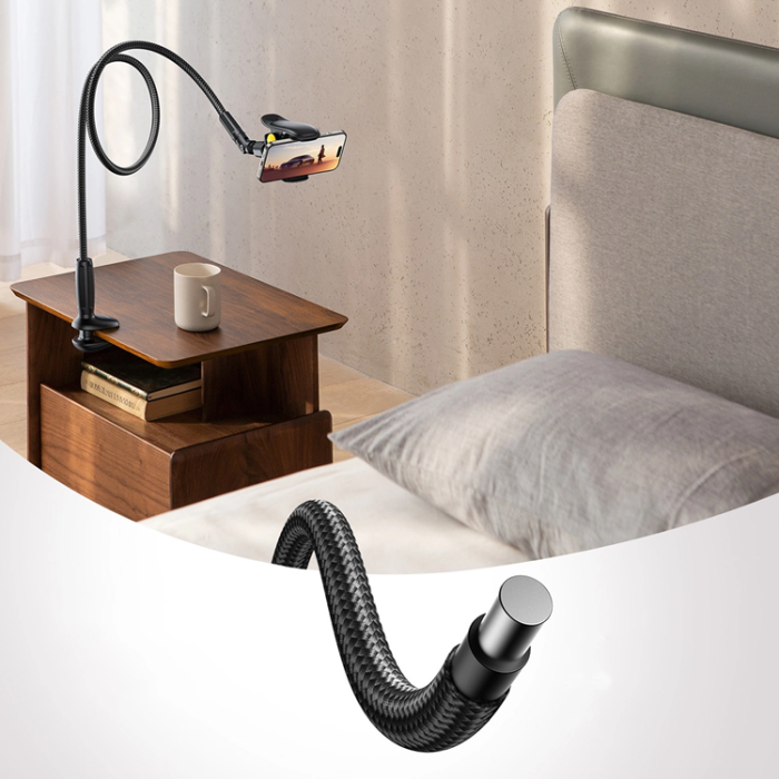 Joyroom - Joyroom Hållare med Flexibel Arm för Skrivbord - Svart