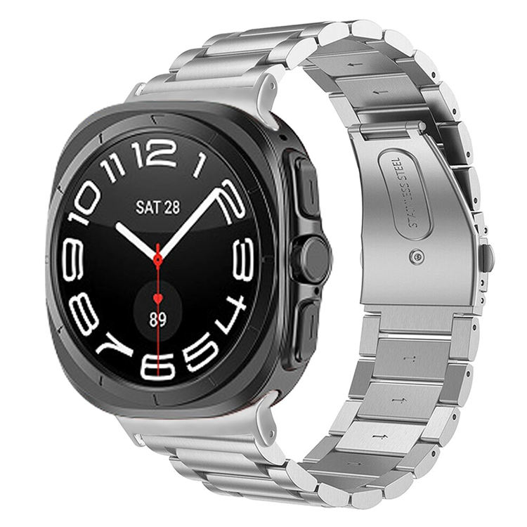 Galaxy Watch 8/8 Classic (40/44/46mm) Armband Stainless Steel - Silver | 5123 | AlltMobil