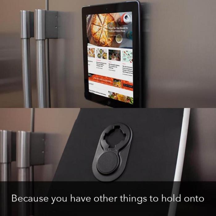 ROKFORM - ROKFORM Universal Adapter 3M Tejpmontering Passar Mobil och Tablet - Svart