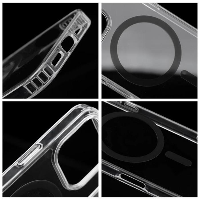 OEM - Galaxy S25 Mobilskal Magsafe Drop Glue - Svart