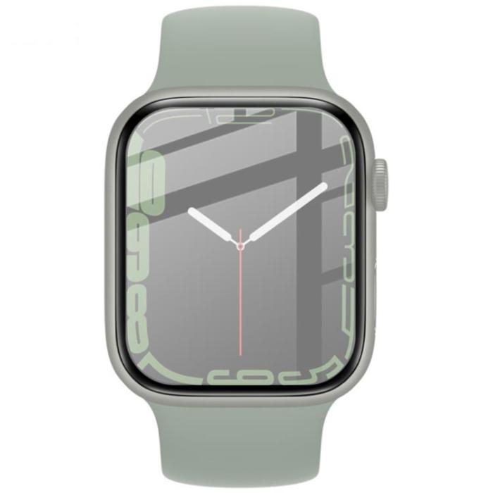 Imak - IMAK Rep Tålig Skärmskydd Apple Watch 7 41 mm - Svart