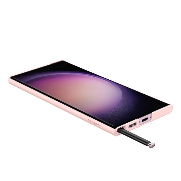 UTGATT - Spigen Galaxy S23 Ultra Mobilskal Airskin - Misty Rosa