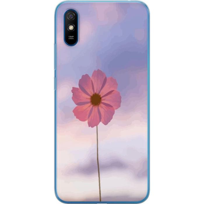 iSecrets - Mobilskal till Xiaomi Redmi 9A med Rosa blomma