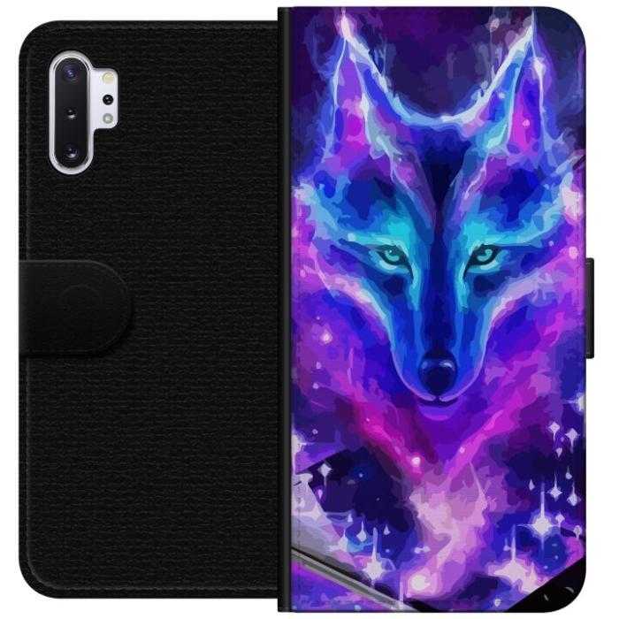 iSecrets - Plånboksfodral till Samsung Galaxy Note10+ med Neon Varg