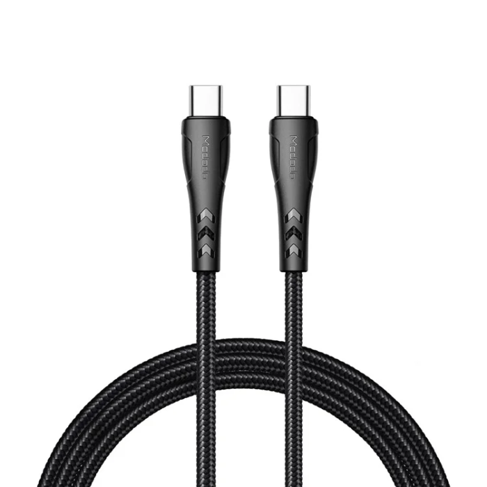 MCDODO - MCDODO USB-C - USB-C Kabel 0.2M Fast - Svart