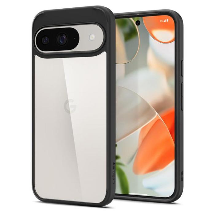 UTGATT - Spigen Google Pixel 9/9 Pro Mobilskal Ultra Hybrid - Matt Svart