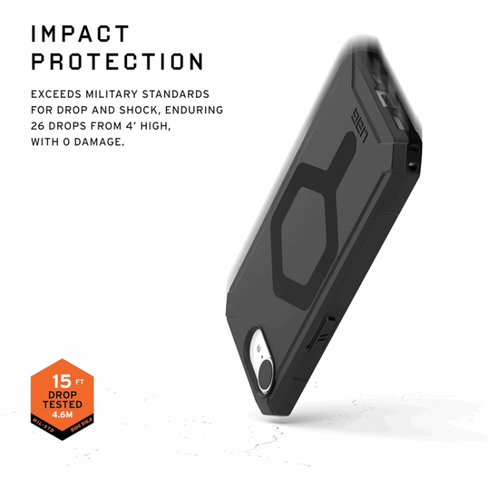 UAG - UAG iPhone 16e Mobilskal MagSafe Essential Armor - Svart