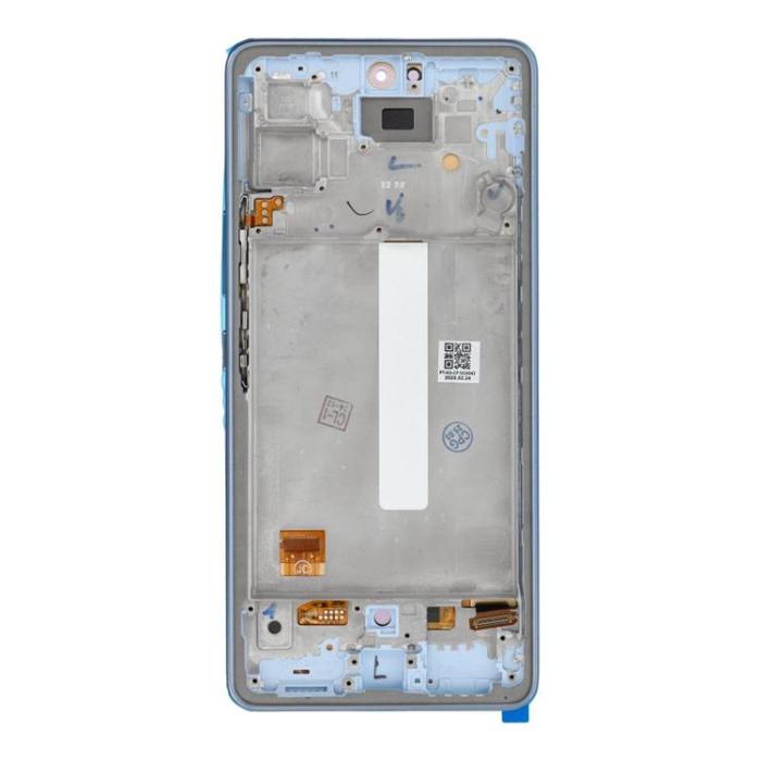 OEM - SAMSUNG A53 Skärm med LCD-display HARD OLED - Blå