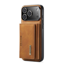 DG.MING - DG.MING iPhone 17 Pro Mobilskal Korthållare Detachable - Brun