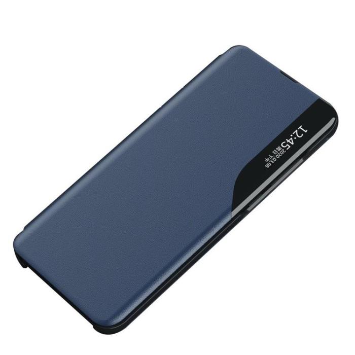 OEM - Galaxy A73 Fodral Eco Leather View - Blå