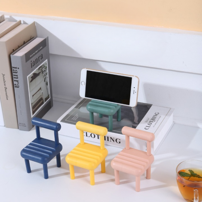 OEM - Mobilhållare - Bord Chair - Gul