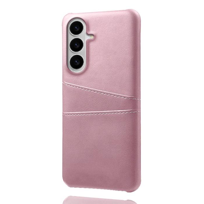OEM - Mobilskal till Samsung Galaxy S26 / S26 Pro PU Läder + Hård PC - Roséguld