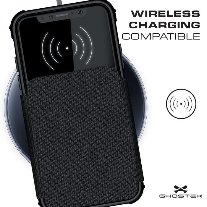 UTGATT1 - Ghostek Exec 3 Plånboksfodral till iPhone XS Max - Svart