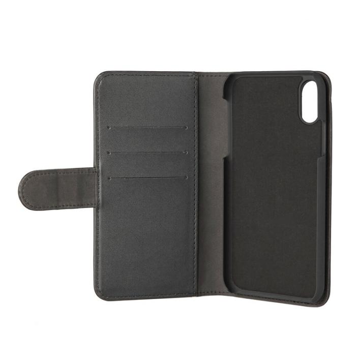 GEAR - GEAR Plånboksfodral med magnetskal till iPhone XS Max - Svart