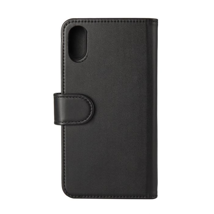GEAR - GEAR Plånboksfodral med magnetskal till iPhone XS Max - Svart