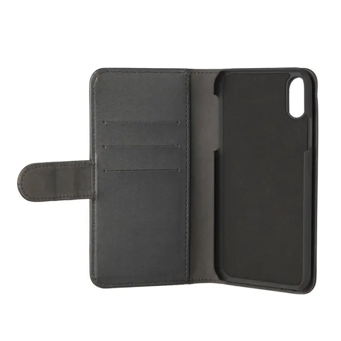 GEAR - GEAR Plånboksfodral med magnetskal till iPhone XS Max - Svart