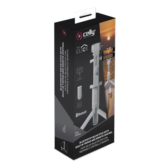 UTGATT1 - Celly Selfie & Tripod With Bt Remote White