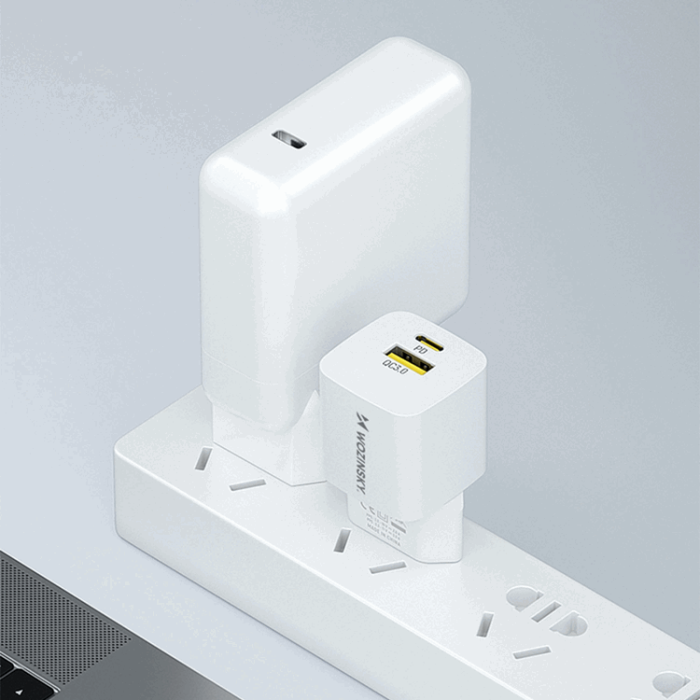 Wozinsky - Wozinsky Väggladdare GaN USB-A/USB-C 33W - Vit