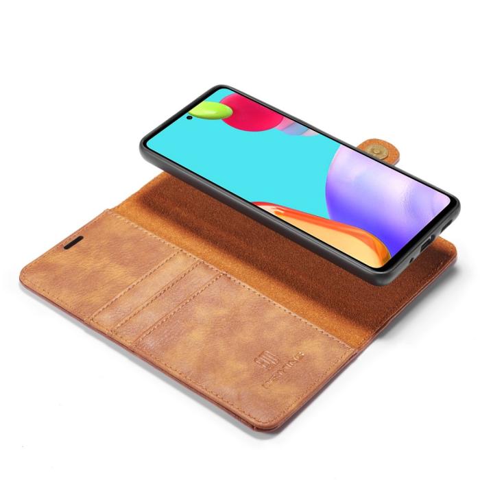DG.MING - DG.MING 2-in-1 Plånboksfodral Galaxy A52 5G - Brun