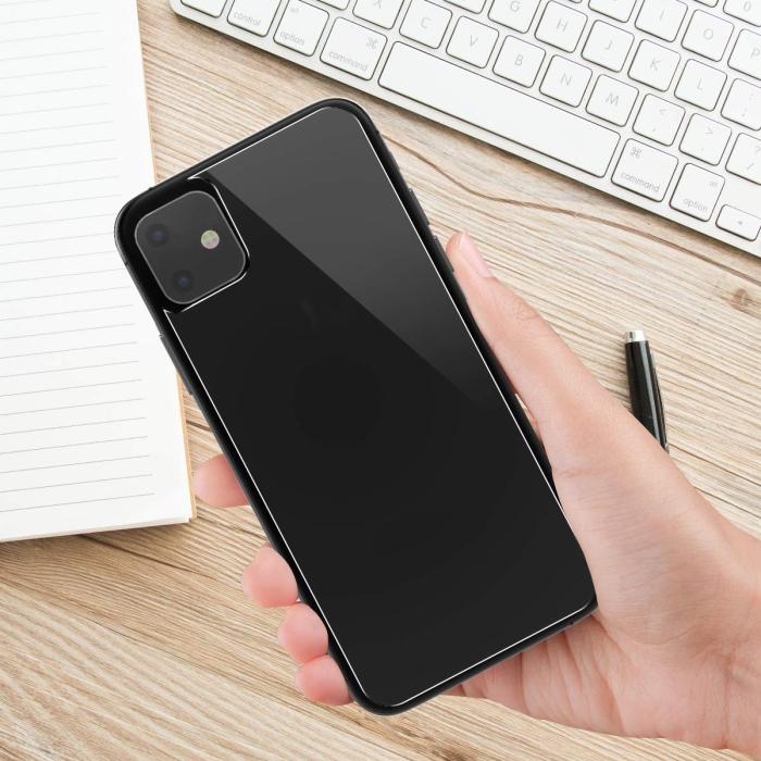 OEM - Härdat Glas Skärmskydd till mobilens baksida iPhone 11 Pro