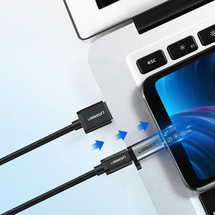 Ugreen - UGreen USB-C micro USB adapter Grå
