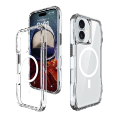 A-One Brand - iPhone 17 Mobilskal MagSafe TPU + PC Crystal Clear