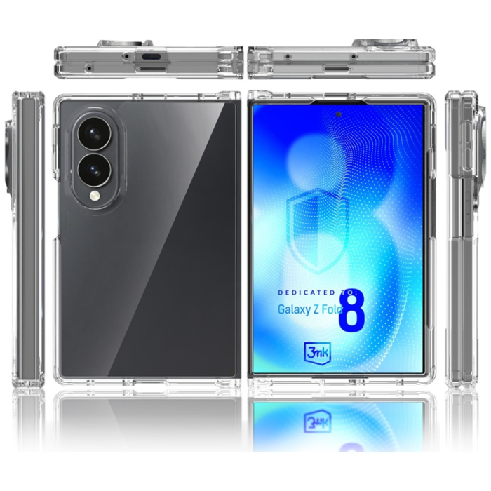 3MK - 3mk Skal För Galaxy Z Fold 8 Wide Armor - Clear