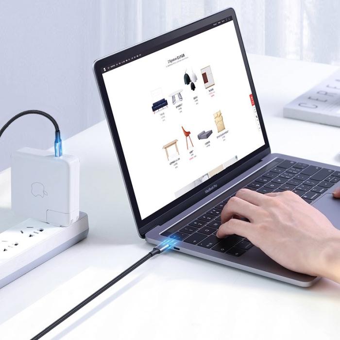 Ugreen - Ugreen USB-C till USB-C kabel 100W 1m - Grå