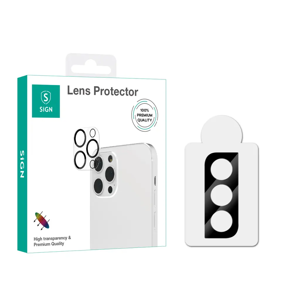 SiGN Galaxy S22/S22 Plus Kameralinsskydd i Härdat Glas - Transparent | 5468 | AlltMobil